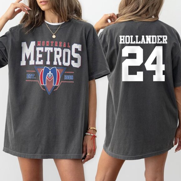 Comfort Colors Tops - Heated Rivalry Jersey Comfort Colors Hollander 24 Rozanov Tee